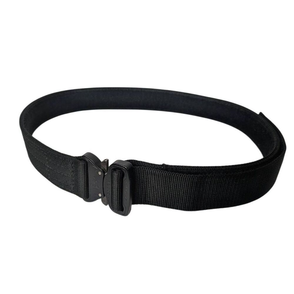 Tactical Nylon Belt Austri Alpin Cobra Buckle Black XL 39-42 Adjustable USA Made